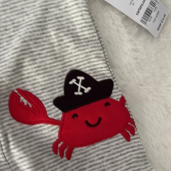 Carter’s Baby Boy Short Sleeve Romper - Picture 7 of 10